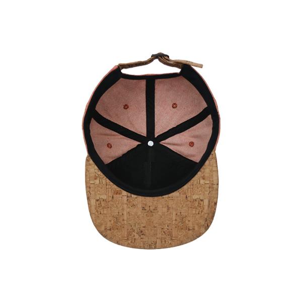 5 panels fitted hat flat peak patch embroidery logo adjustable