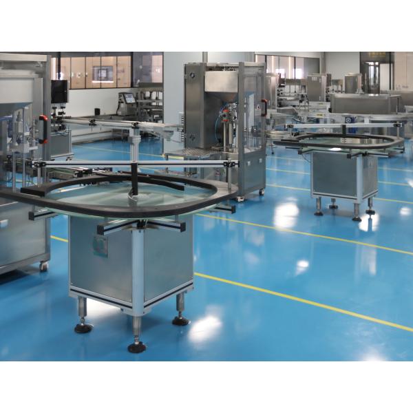 Semi Automatic Bottle Turntable Machine Rotary Unscrambling Table