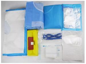 China OEM/ODM Pack  Available Green C Section Surgical Drape Pack  Suitable for Medical Procedures on sale