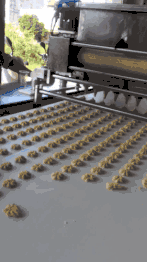 100-150 Kg/H Wire Cut And Deposit Cookie Making Machine