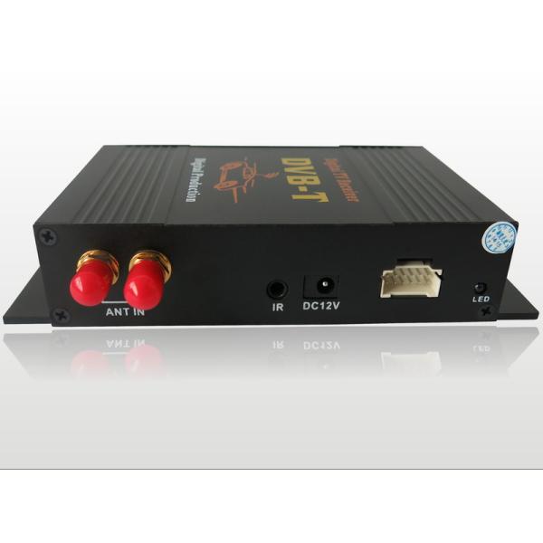 CAR DVB-T MPEG-4 Double tuner Digital TV receiver Dual -tuner TV Box with multi language