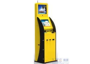 Buy cheap Movie Center Bank Card Dispenser Kiosk , Dual Screen Ticket Vending Member product