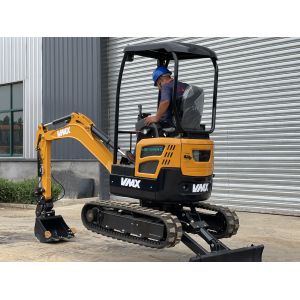 CE Certificate 2 Ton Hydraulic Mini Excavator 0.07m3 Bucket