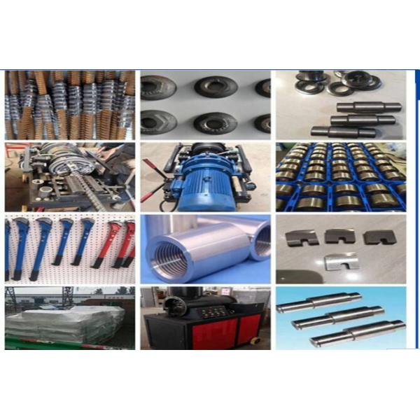 High Speed Rebar Thread Rolling Machine 4KW Power Electrical Control
