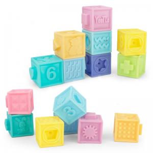 Buy cheap Silicone Baby Toys Building Block For 0-12 Months Age Range Customized Color product