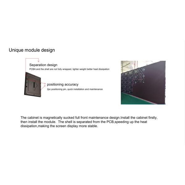 Meeting Room Indoor Fixed LED Display Fine Pitch Die Casting Panel 16/9 Format Option