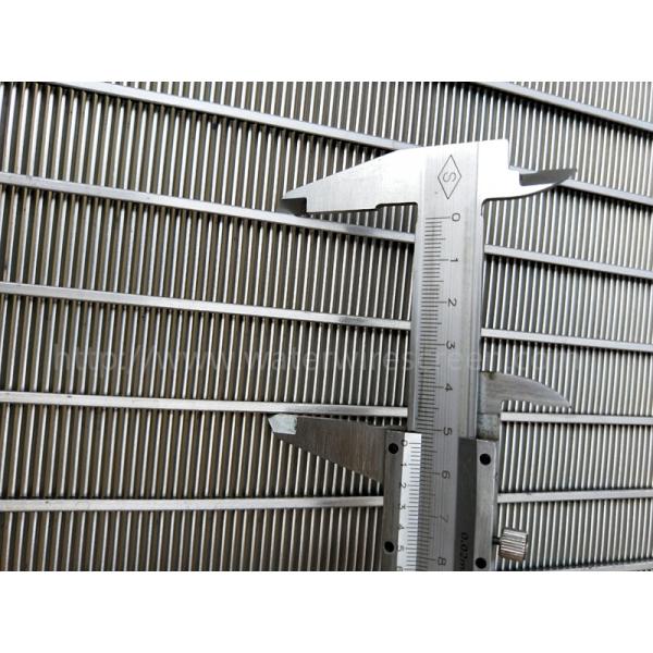 Stainless Steel Wedge Wire Screen Panel For Solid-Liquid Separation