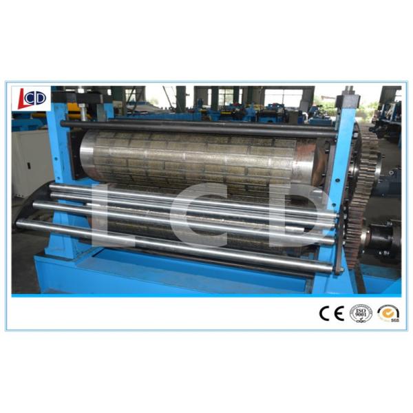 Automatic Steel Embossing Machine , Industrial Embossing Machine 1250 Mm Coil Width