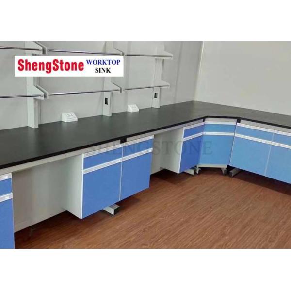 Black Color Epoxy Resin Sheet For Laboratory Furniture Size 3000x1600 Thickness 19MM Matt Finish