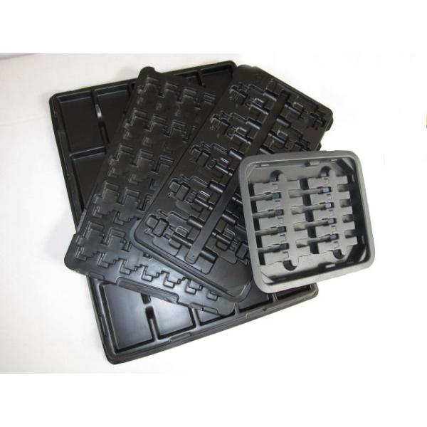 5mm 10e6 ohms ESD component HIPS Antistatic Blister Tray