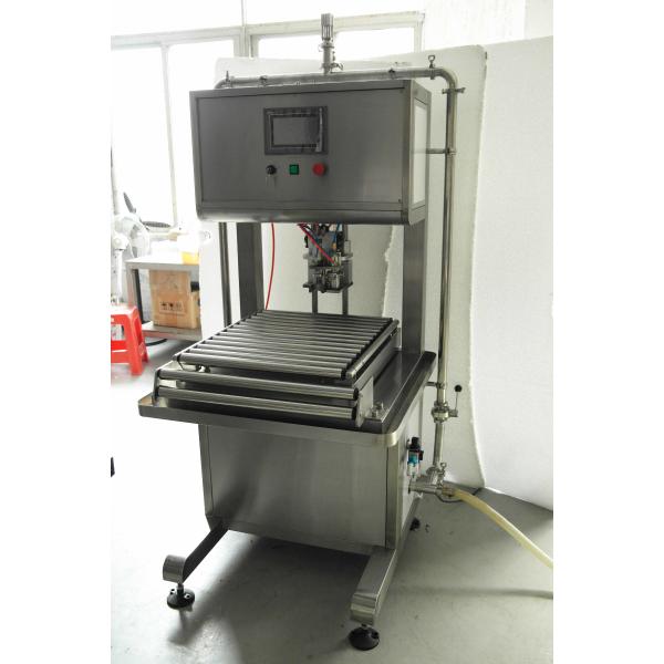 Customized Non-Aseptic BIB Filling Machine SUS304/316 For 1-25L Bag In Box Oil/Juice/Sauce Filler With PLC
