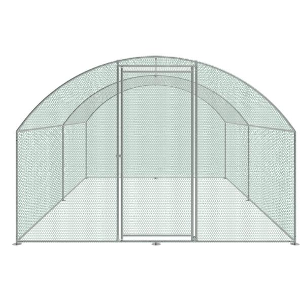 OEM Quick Connect Frame 2.8mx3m Walk In Chicken Cage