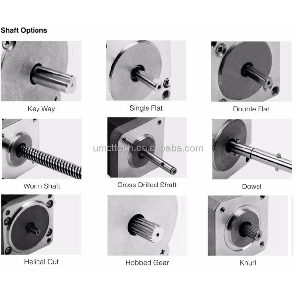 High Torque Hybrid Dc Micro Nema 36 Stepper Motor 0.9 Degree 42mm Dlelectric Strength