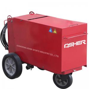 Buy cheap Aluminum Steel Construction Machinery , Manual Power Artificial Grass Broom product