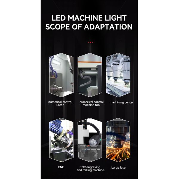 Customize Machine Tool Work Light 24V Industrial Explosion Proof Led Lamp