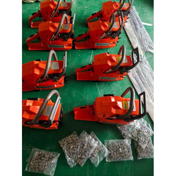 Hus 365 Gasoline Chainsaw 65.1cc High Power 2 Stroke Heavy Duty 18/24/28/36in bar 3.4kw Garden Tools