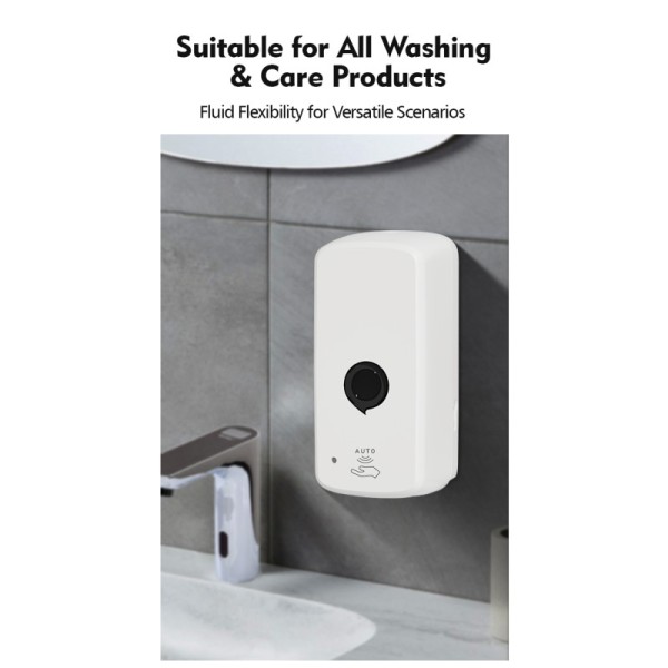 Inductive ABS Hand Sanitizer Dispenser 1000ML Capacity Wall Mounted Soap Dispenser
