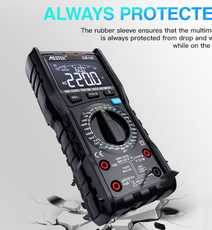 Digital Multimeters Tester Multi Meter Voltmeter Ammeter Analog Multimeter