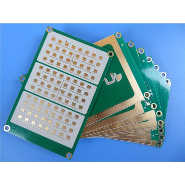 Rogers RO4350B Rf Pcb Boards 3 Layer 1.7mm ENIG