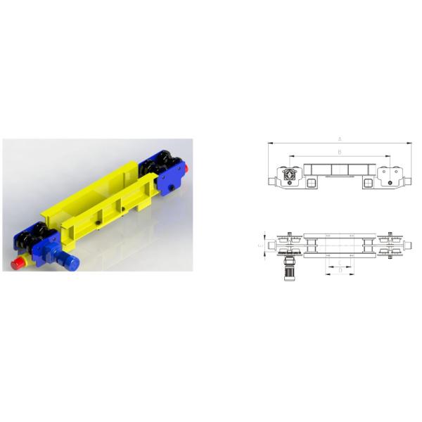 Suspension Crane End Carriage Stable and Portable European Style