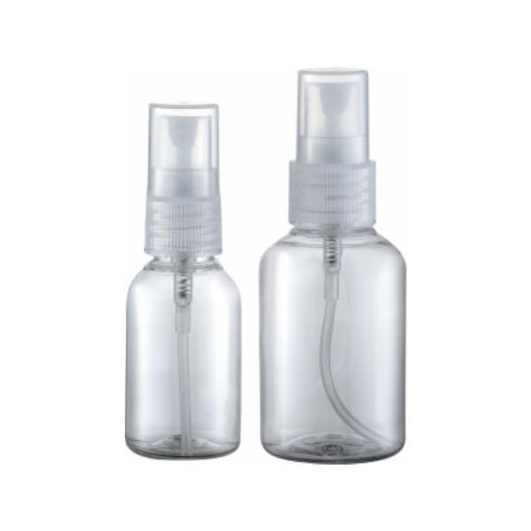 30ml 40ml PET Clear Plastic Perfume Spray Bottle Fine Mist Spray Bottle for Skin Care