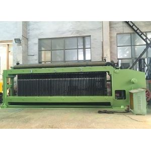 Double Rack Drive Gabion Machine , Hexagonal Mesh Machine 4300mm Width