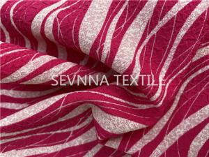 China Pink Zebra Printing Superfine Fiber Yoga Wear Fabric Plain Dyed on sale