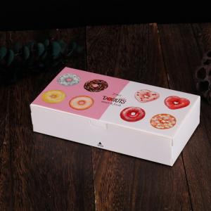 China Donuts Bread Packaging Box With Drawer Style , Snack Packaging Box Recycled on sale