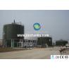 Enamel coating chemical storage tank , industrial water storage tanks for sale