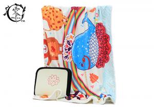 Buy cheap Lovely Cartoon Animals Design Blanket , 80 x 160CM Mink Velvet Cashmere Blanket product