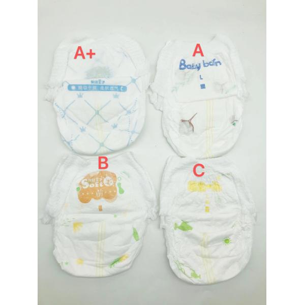 High Absorbency Disposable Pull Up Baby Diaper C grade