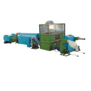 China Automatic Pillow Filling Line Compressed Ball Fiber Pillow Stuffing Machine on sale