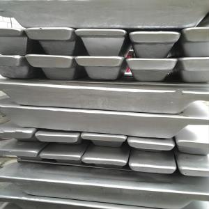 Buy cheap ASTM A9 99.9% Mill Finish Non Alloy Aluminium Ingot For Steel Making Industry Metallurgy product