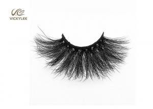 Buy cheap Dramatic Fluffy Crossed Long 21MM 5D Mink Lashes product