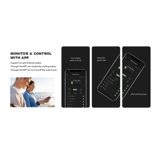 32000mAh Lithium Portable Power Station 1500 Watt 1024Wh