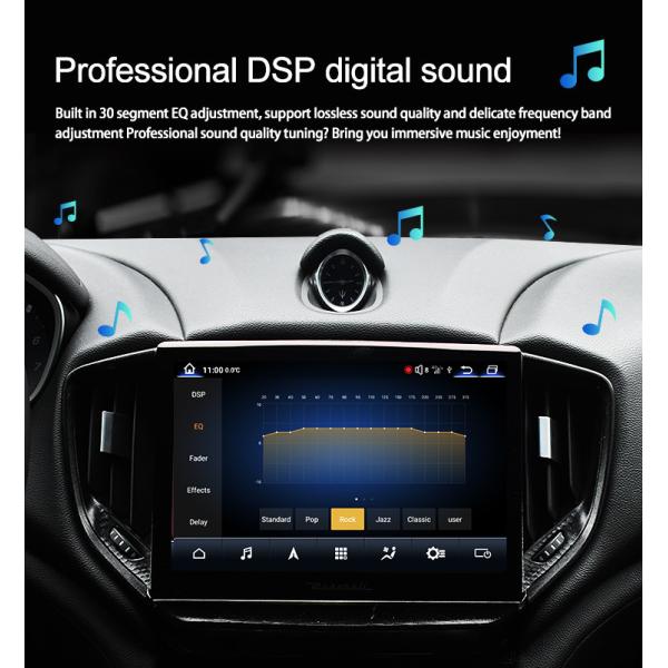 2013-2016 Maserati Quattroporte Android Radio GPS Navigation Carplay 10.26"