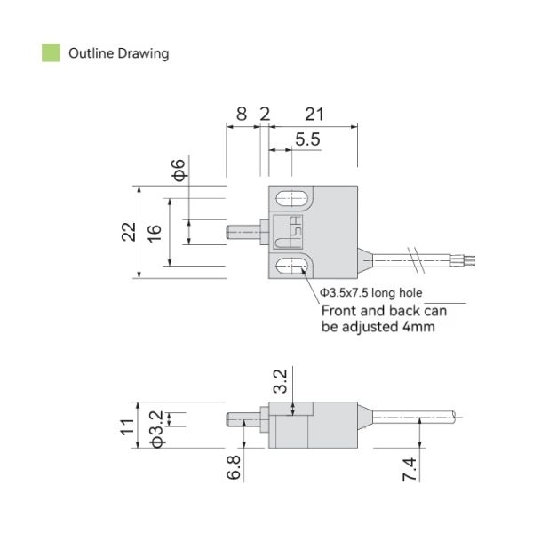 ZTS93E Factory Direct DC 24V CNC Limit Switch Sensor Proximity Sensors with 0.01mm Repeat Positioning Accuracy