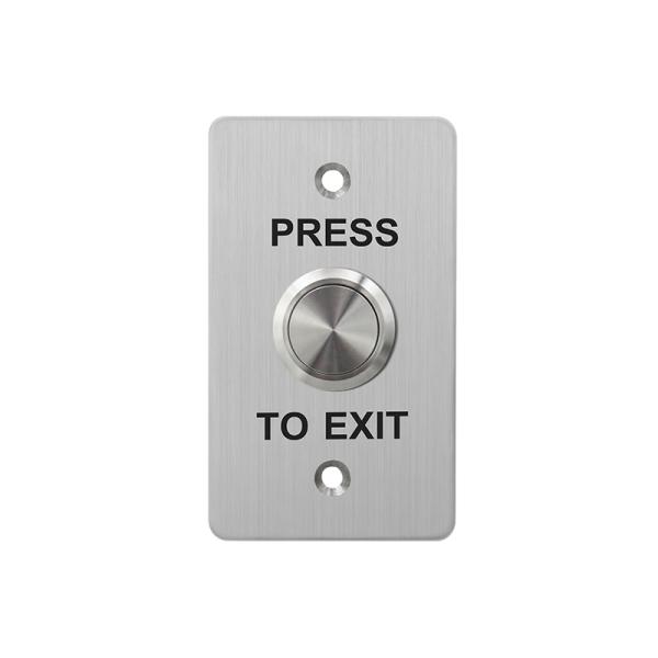 22mm Push Button Switch With European Size Faceplate 12V DC - 24V DC Power