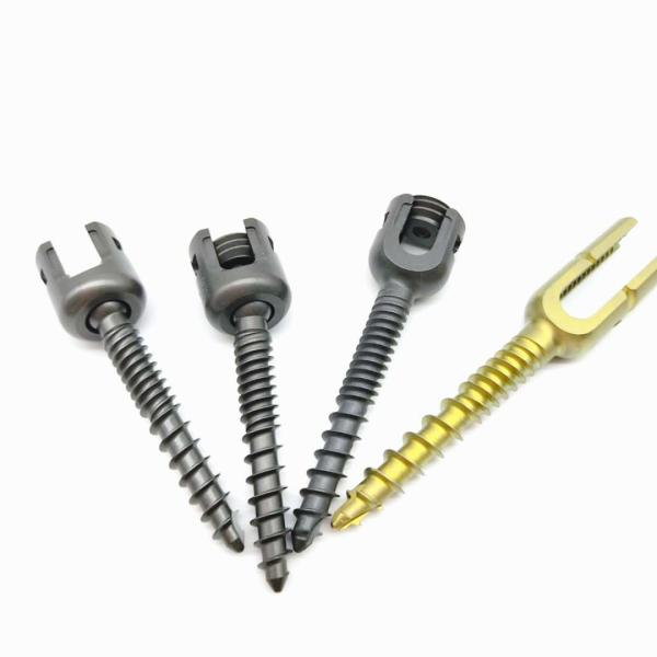 Titanium Material Pedicle Screw System CNC Machining Process For Orthopedic Surgery