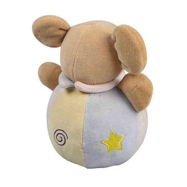 Huggable Newborn Plush Toys Custom Logo 6 Inch Height Without Sharp Edge