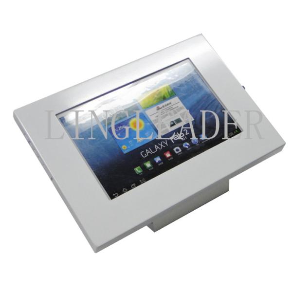 Rugged Customized Metal Tablet Display Stand For Both Desktop Base