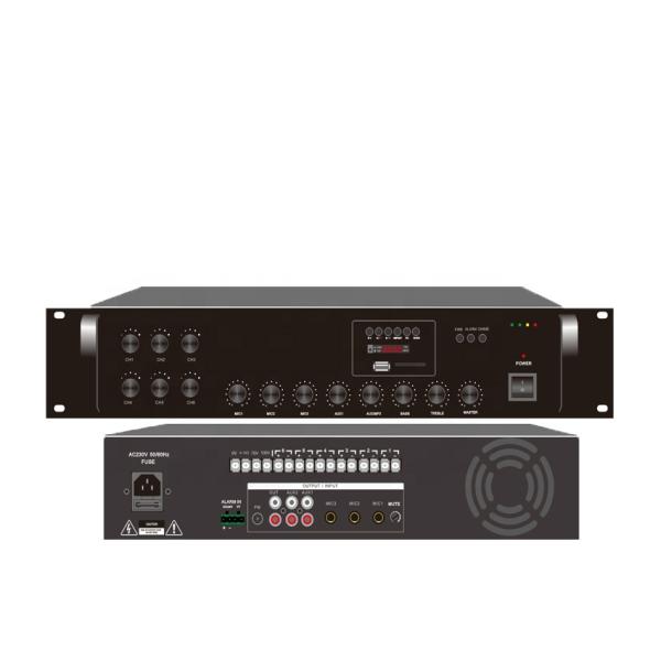 Mp3 FM 560W Mixing Amplifier 6 Zones Amplifier For Multiple Applications