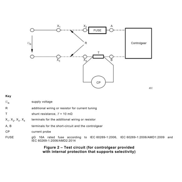 IEC 61347-1 160A Test Circuit with 10mΩ Calibration Resistance