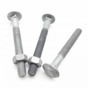 Buy cheap Hot Dipped Galvanised Coach Bolts Carriage Bolt Hex Head Coach Bolts product
