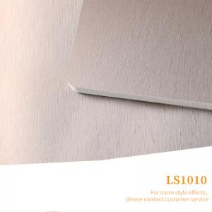 Buy cheap 1.22*2.6m Decorative Metal Bamboo Fiber Wall Panel Interior product