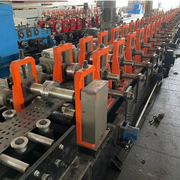 Electrical Cable Tray Production Line 10m/Min-12m/Min Q235Mpa Yield Strength