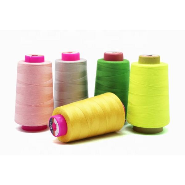 Dyed 100% Spun Polyester Sewing Thread 40/2 20/2 20/3 40/3 5000Y Knotless OEM/ODM