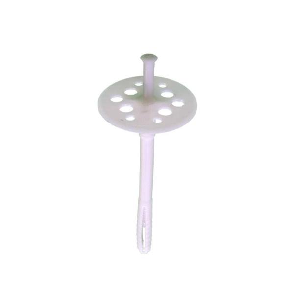 Fastener 6.0cm Plastic Insulation Anchors For Polystyrene Board