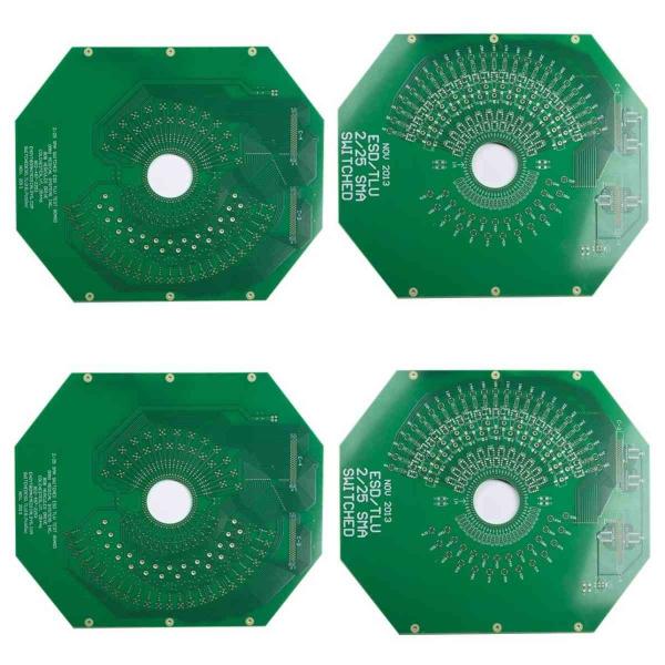 4mil High Density Interconnect PCB Board Fabrication FR4 TG170