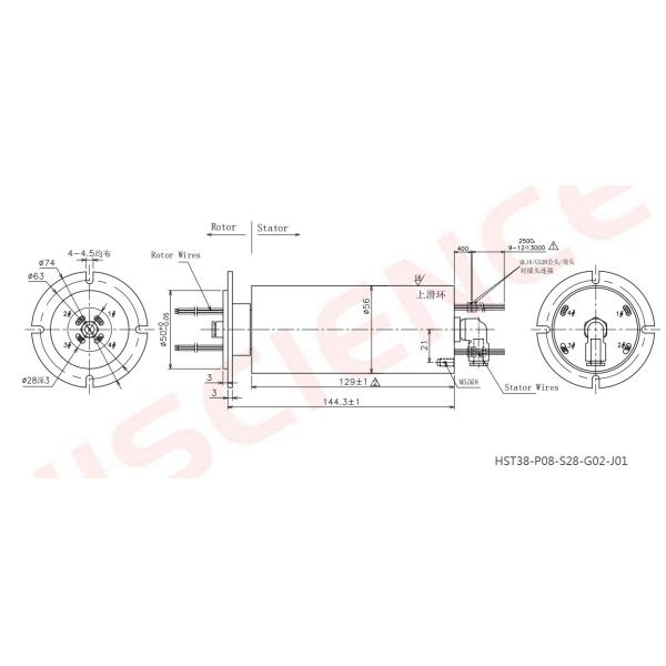 Pneumatic and electric slip rings High-Performance Rotary Unions for Smooth Operation in Industrial Settings